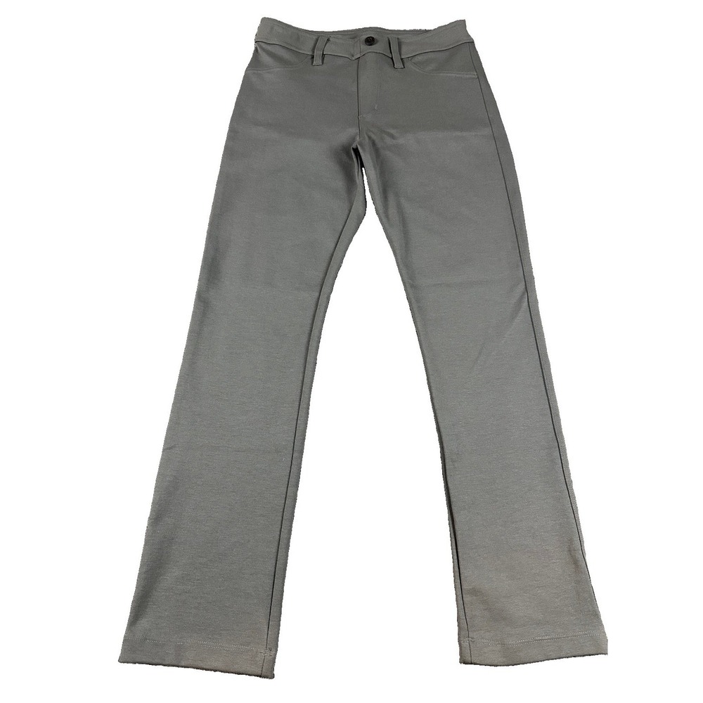 American Giant Women's Pull On Pants Size 10 Gray Dress Casual  Stretch